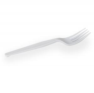 Dixie Medium Weight Polystyrene Fork White, 1000 Count (1 Pack)