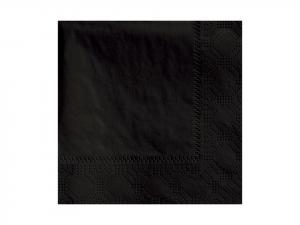 Hoffmaster Napkin Beverage Black 9.5x9.5 2 Ply 1/4 Fold, 250 Each (4 Pack)