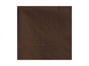 Hoffmaster Napkin Beverage Chocolate 9.5x9.5 2 Ply 1/4 Fold, 250 Each (4 Pack)