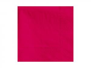 Beverage Napkins, 2-Ply, 9 1/2 X 9 1/2, Red, 1000/carton