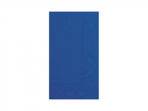 Hoffmaster Napkin Dinner Navy 15x17 2 Ply 1/8 Fold Paper, 125 Each (8 Pack)