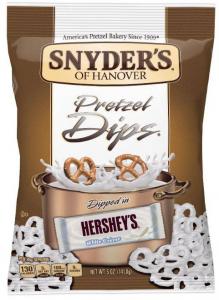 Snyder's Of Hanover, Pretzel White Chocolate Dips Snacks (5 Oz, Pack Of 8)