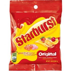 Starburst Original - 7.2 Oz. Bag - 12 Ct. - SCS