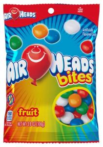Airheads Bites Peg Bag Fruit, 3.8 Ounce (12 Pack)