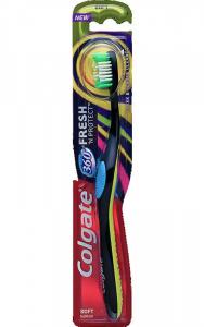 Colgate 360 Full Head Toothbrush, Medium (Pack of 6) Colors may vary