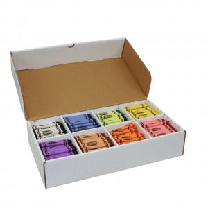 Crayola Llc Crayon Regular Size 8 Colors Classpack Case (PACK OF 800)