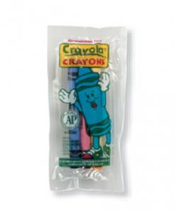 Crayola 3 Color Crayon - 3 per Pack - 360 Packs per case.