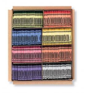 Crayola Crayons Regular Eight Colors Bulk (PACK OF 3000)