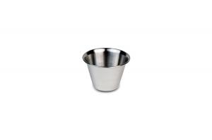 Vollrath 46713 Stainless Steel 3 Oz. Bullet Sauce Cup - Dozen