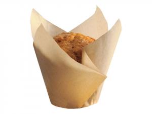 Brooklace Tulip Natural Large Baking Cup 250each (PACK OF 4)