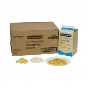 Classic Casserole Scalloped Potatoes, Ready-To-Cook (2.25 lbs, 6 Per Case)