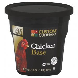 Custom Culinary Gold Label Roasted Chicken Soup Base (1 lbs, 6 Per Case)