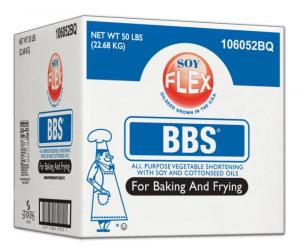 Bbs Soy Flex All Purpose Shortening, 50 Pound -- 1 each.