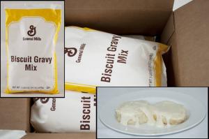 General Mills Value Biscuit Gravy Mix, Bulk Size Case (1.5 Lbs, Pack Of 6)