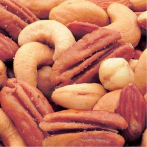 Azar Nut Company Oil Roasted Salted Mix Peanuts (2 Lb. Bags, 3 Per Case)