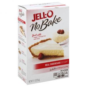 JELLO No Bake Cheesecake Dessert (11.1oz Box)