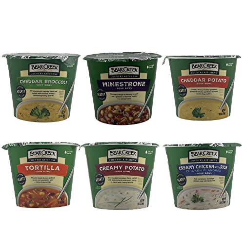 Bear Creek Soup Cups Variety 6 Pack