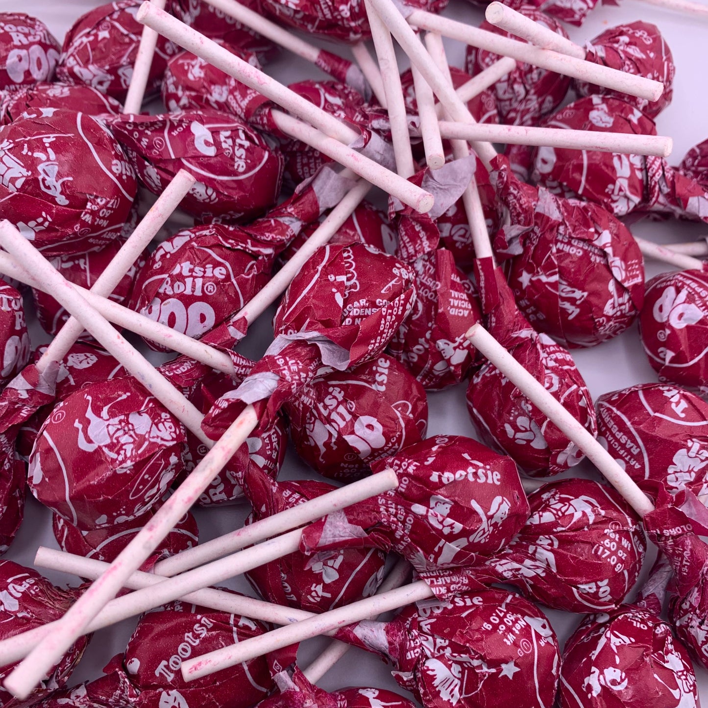 Tootsie Pop, Red Raspberry, 60 Pack