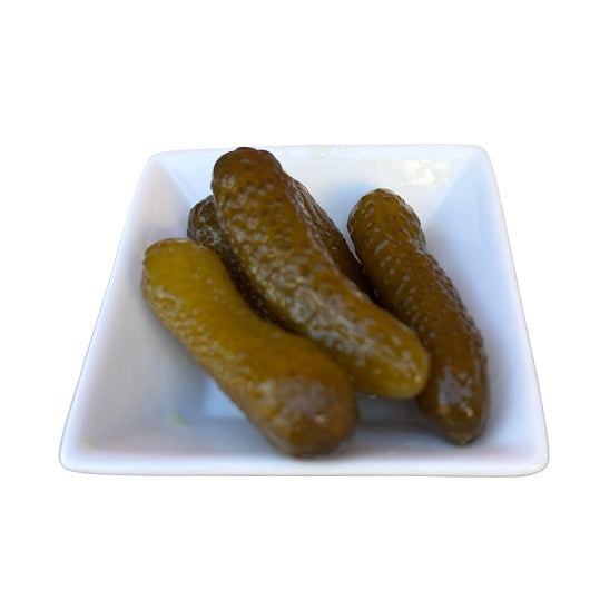 Schwartz's Sweet 171 To 184 Count Pickle Gherkin Bulk, 4 x 1 GA Case - GS1 prepared product image