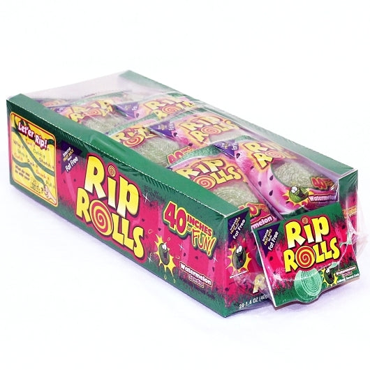 Rip Rolls Watermelon Good Count Display Carton, 12 x 24 x 1.4 oz Case - DOT product image 4