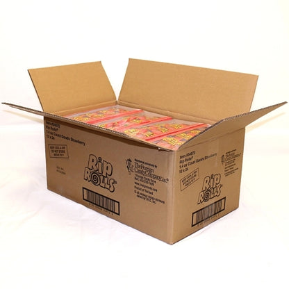 Rip Rolls Strawberry Display Carton, 12 x 24 x 1.4 oz Case - DOT product image 6