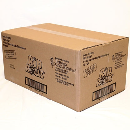 Rip Rolls Strawberry Display Carton, 12 x 24 x 1.4 oz Case - DOT product image 7