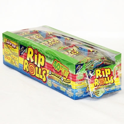 Rip Rolls Rainbow Reaction Display Carton, 12 x 24 x 1.4 oz Case - DOT product image 5