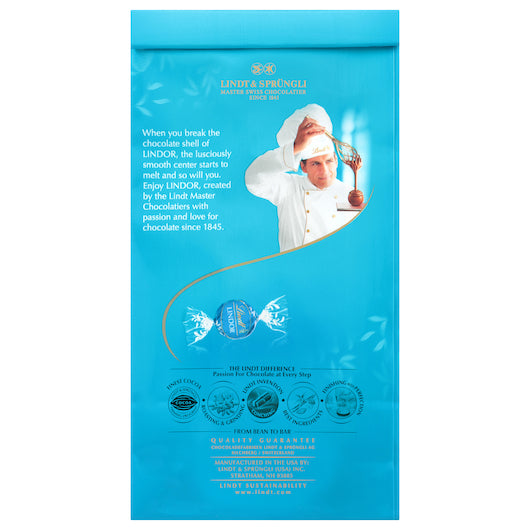 Lindt Lindor Sea Salt Bag, 6 x 5.1 oz Case - DOT product image 5