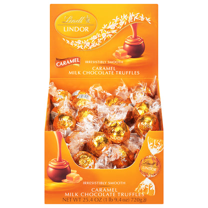 Lindt Caramel Truffles, 12 x 60 x 0.42 oz Case - Candy & Confections