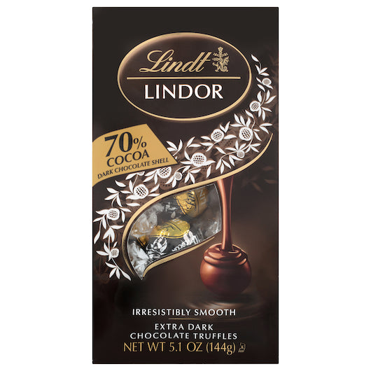 Lindt Lindor 70% Bag, 6 x 5.1 oz Case - DOT product image 7
