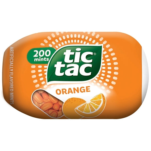 Tic Tac Orange Fridge Pack, 6 x 8 x 3.4 oz Case - Candy & Confections