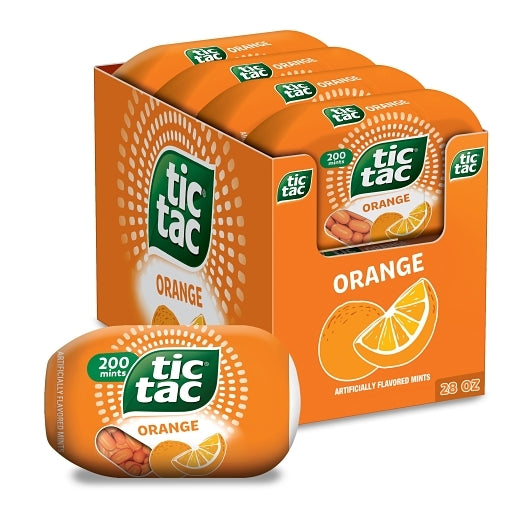 Tic Tac Orange Fridge Pack, 6 x 8 x 3.4 oz Case - DOT product image 2
