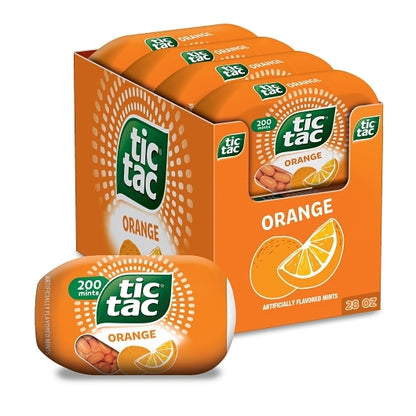 Tic Tac Orange Fridge Pack, 6 x 8 x 3.4 oz Case - DOT product image 2