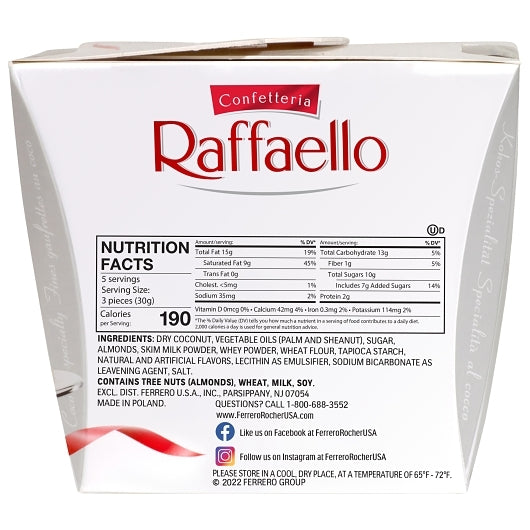 Raffaello Ballotin Candy Box, 6 x 5.3 oz Case - DOT product image 6