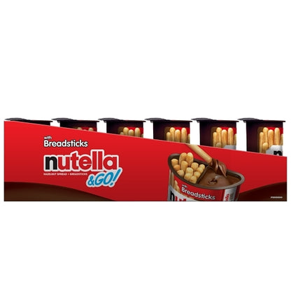 Nutella Hazelnut Spread With Breadsticks, 4 x 12 x 1.8 oz Case - DOT product image 8