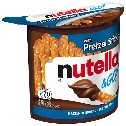 Nutella Hazelnut Spread With Pretzels, 4 x 12 x 1.9 oz Case - DOT product image 4