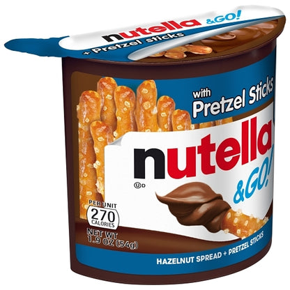 Nutella Hazelnut Spread With Pretzels, 4 x 12 x 1.9 oz Case - DOT product image 4