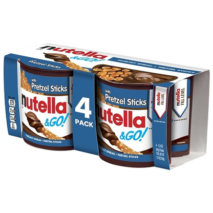 Nutella & Go Hazelnut Spread With Pretzels, 6 x 7.6 oz Case - DOT product image 5