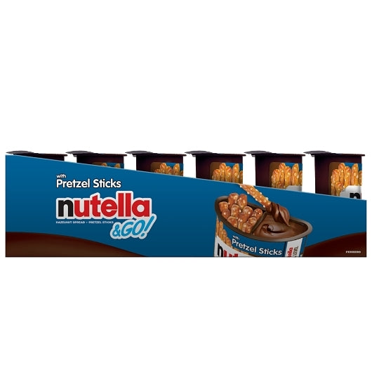 Nutella Hazelnut Spread With Pretzels, 4 x 12 x 1.9 oz Case - DOT product image 8