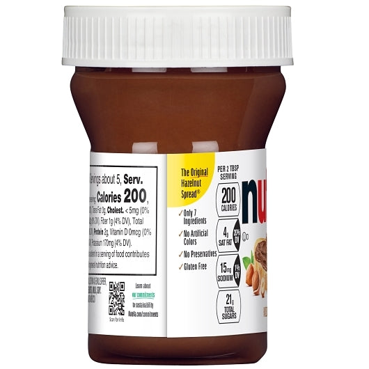 Nutella Hazelnut Spread Jar, 12 x 7.7 oz Case - DOT product image 3