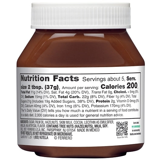 Nutella Hazelnut Spread Jar, 12 x 7.7 oz Case - DOT product image 6