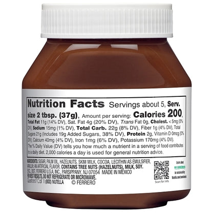 Nutella Hazelnut Spread Jar, 12 x 7.7 oz Case - DOT product image 6