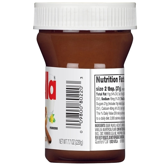 Nutella Hazelnut Spread Jar, 12 x 7.7 oz Case - DOT product image 4