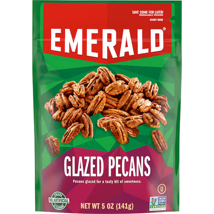 Emerald Pecans Glazed, 6 x 5 oz Case - Nuts & Seeds