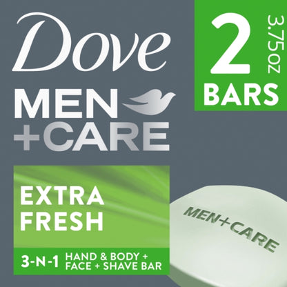Dove Bar Soap Mens Extra Fresh, 24 x 7.5 oz Case - DOT product image 3