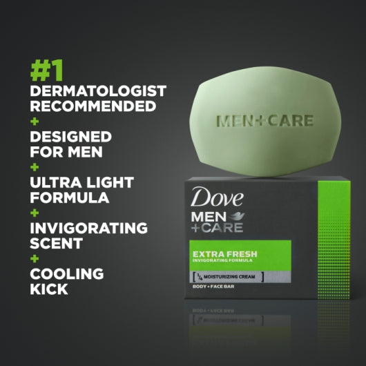 Dove Bar Soap Mens Extra Fresh, 24 x 7.5 oz Case - DOT product image 5