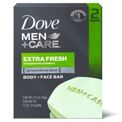 Dove Bar Soap Mens Extra Fresh, 24 x 7.5 oz Case - DOT product image 2