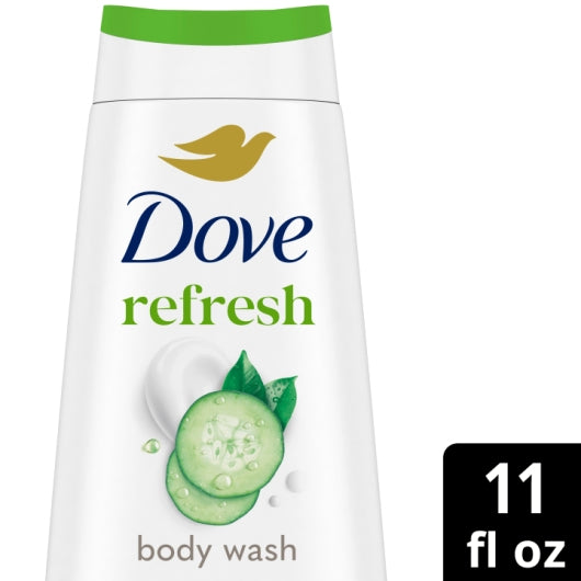 Dove Cool Moisture Body Wash, 6 x 11 fl oz Case - Health & Personal Care