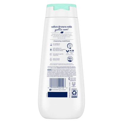 Dove Sensitive Skin Body Wash, 6 x 11 fl oz Case - Alternate product angle or state