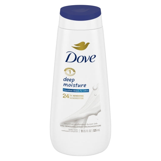 Dove Deep Moisture Body Wash, 6 x 11 oz Case - Health & Personal Care